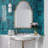 Silken 7.9'' L x 0.5'' W Ceramic Round Tile Trim-90616649