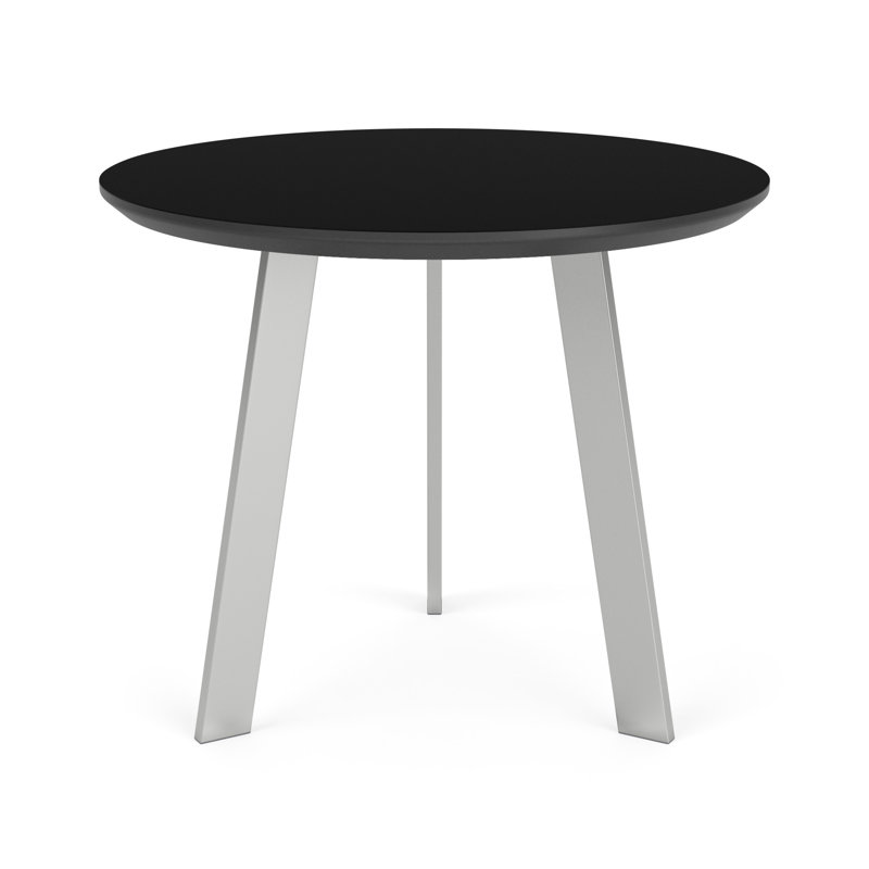 Table de bout Waterfall, Nuit noire, Argent