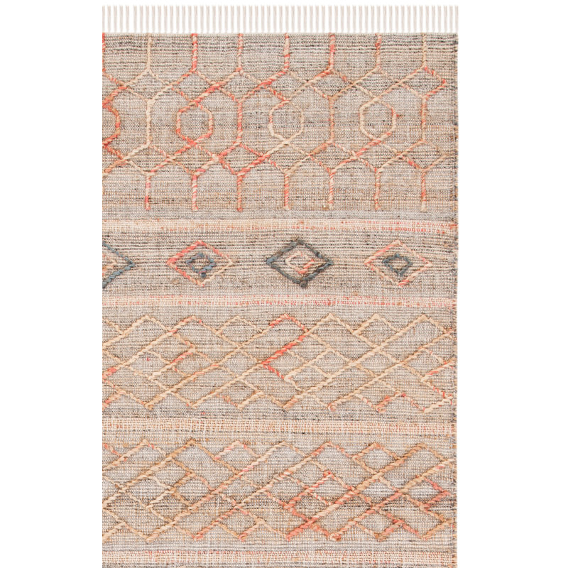 Tapis naturel / rouille Natural Fibre 402, Rectangulaire 3 pi x 5 pi