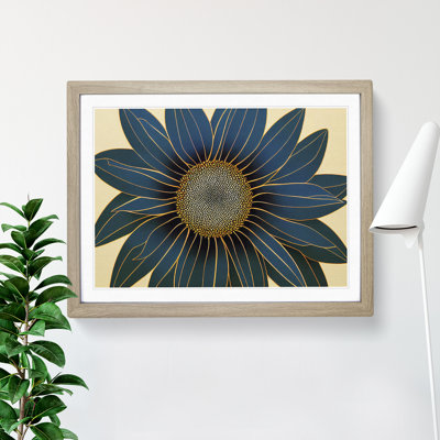 Extravagant Flower - Single Picture Frame Print