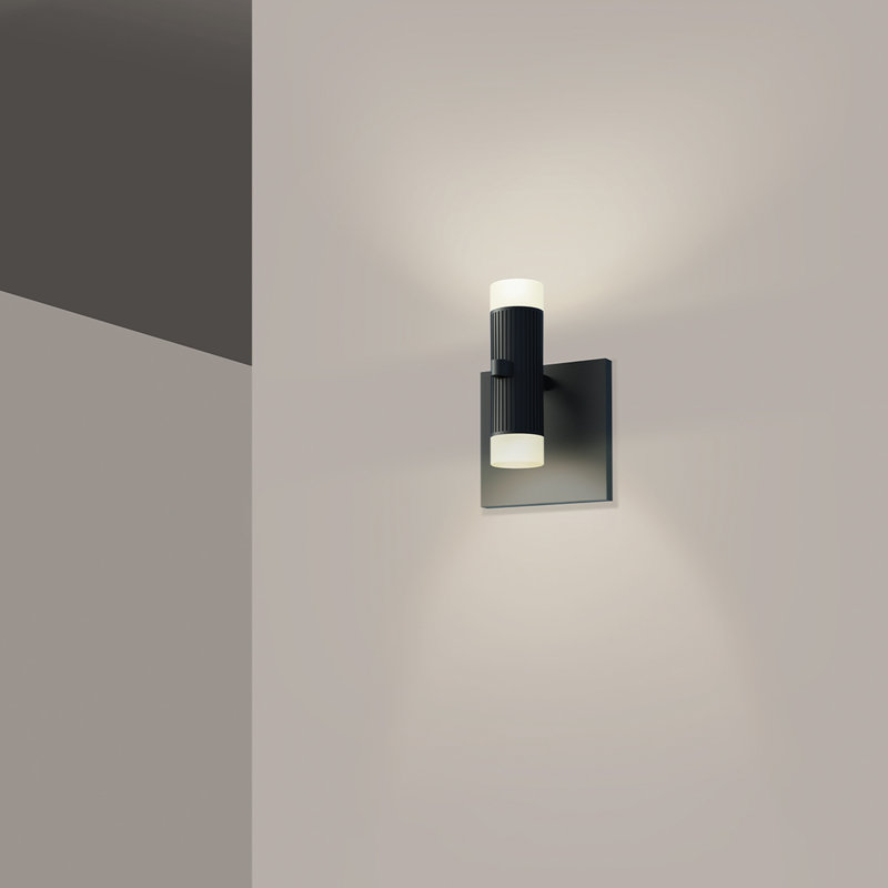 Suspenders® 1 - Light LED Armed Sconce
