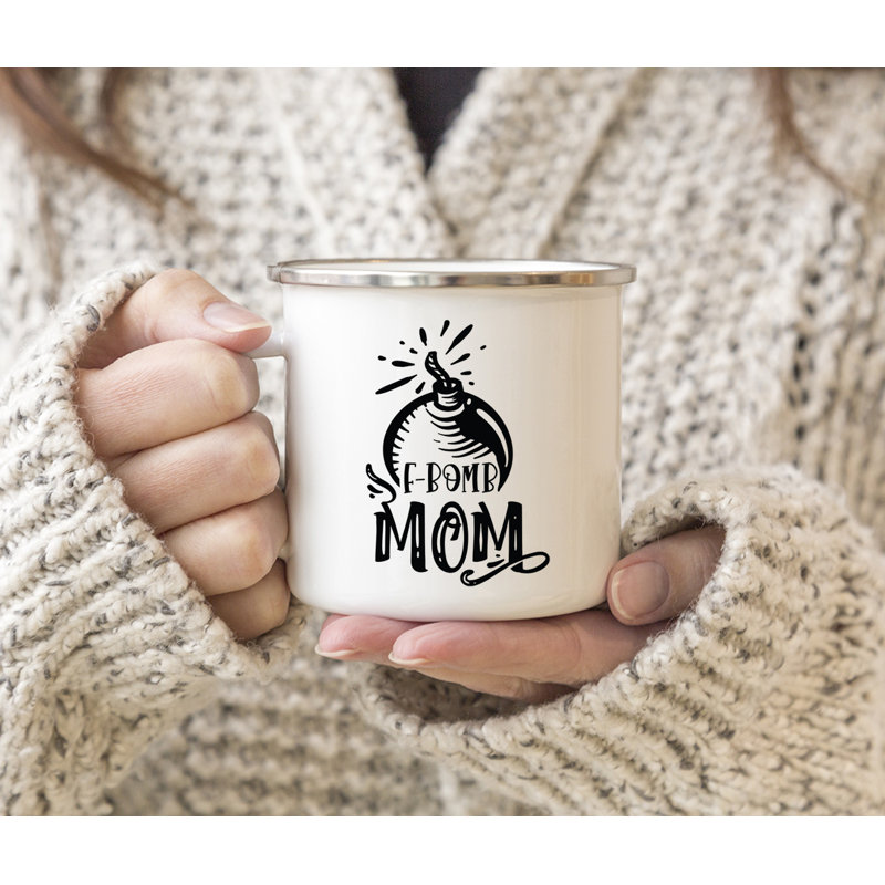 Tasse de camping «Funny Mom», Maman