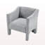 Chaise avec accoudoirs rembourrée 29,9 po Modern-1027979155