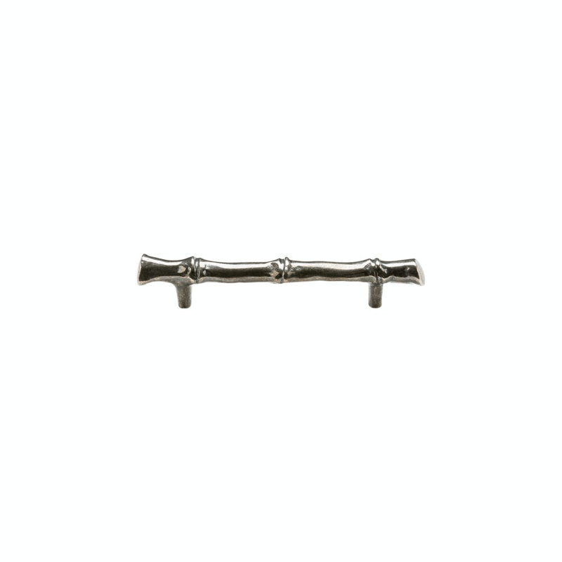 Bamboo Bar / Handle Pull, White Bronze Medium