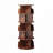 5 Tier Rotating Bookshelf, 360° Display Round Spinning Bookshelf-877310332