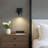 Modern Black Cordless Wall Sconce Usb-C Rechargeable Led Spotlight With Touch & Remote Control, Adjustable And Stepless Dimmable Accent Light