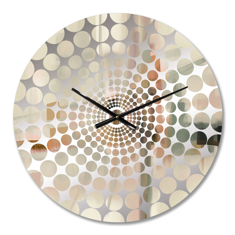 Lochlyn - Horloge murale peinture abstraite, Petit