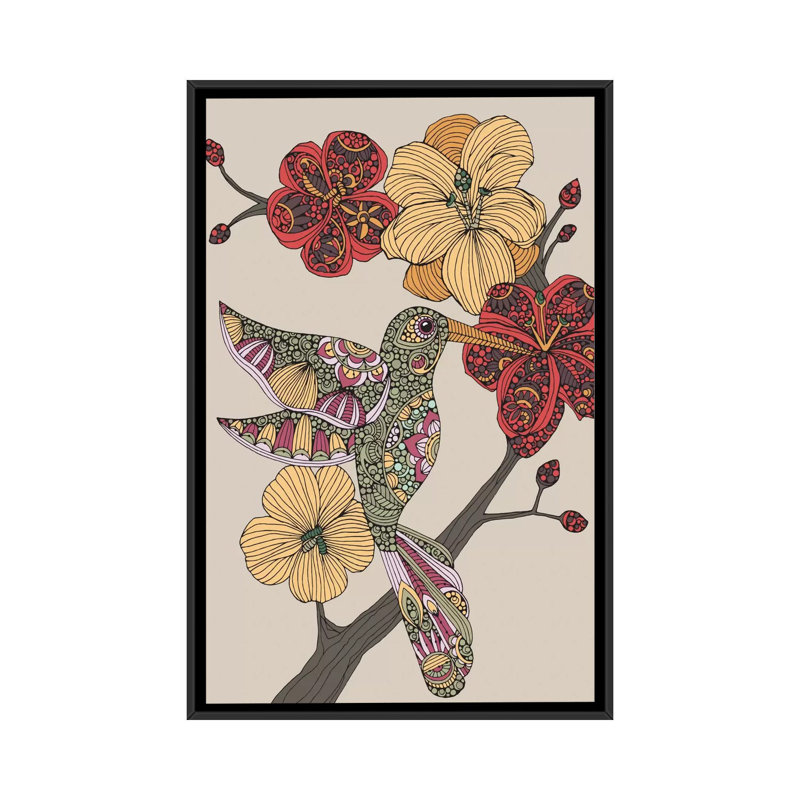 «Lysander» par Valentina Harper - impression sur toile tendue, H 26 po x l 18 po x P 1,5 po, Cadre noir