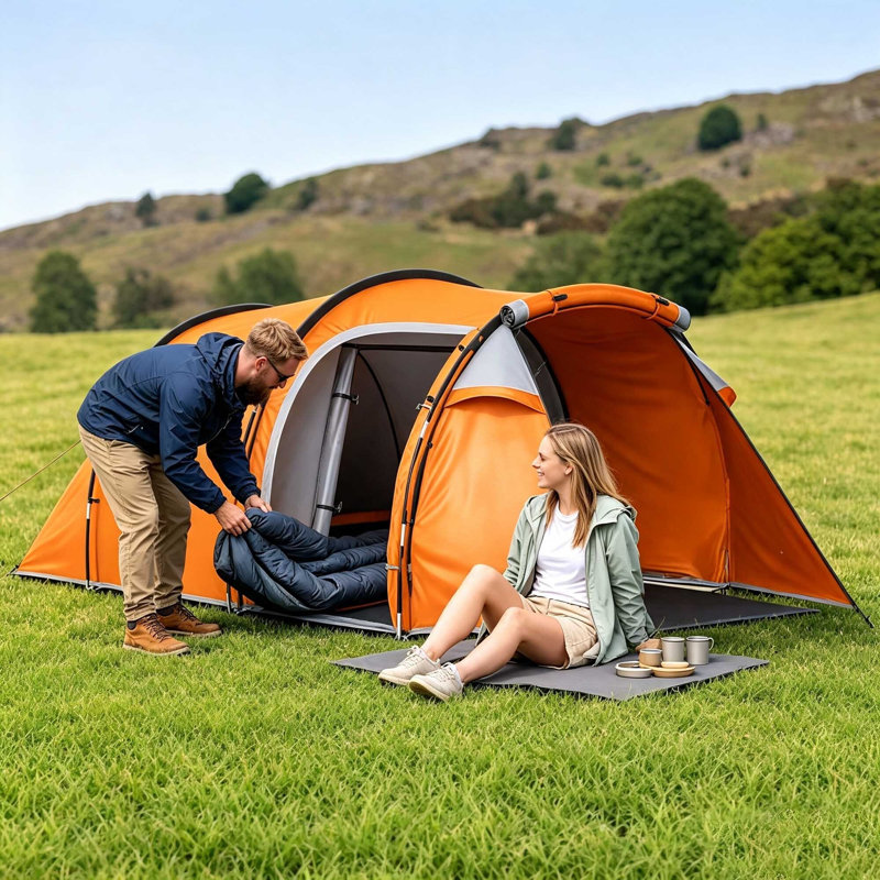 Tent, 2 person, Orange