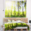 Bokeh de polyester dans le tapisserie de forêt avec accessoires suspendus inclus-28490390