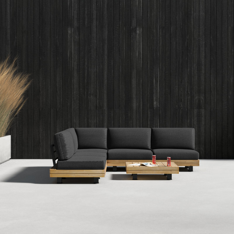Veridian 5 - Person Patio Conversation Sets with Cushions
