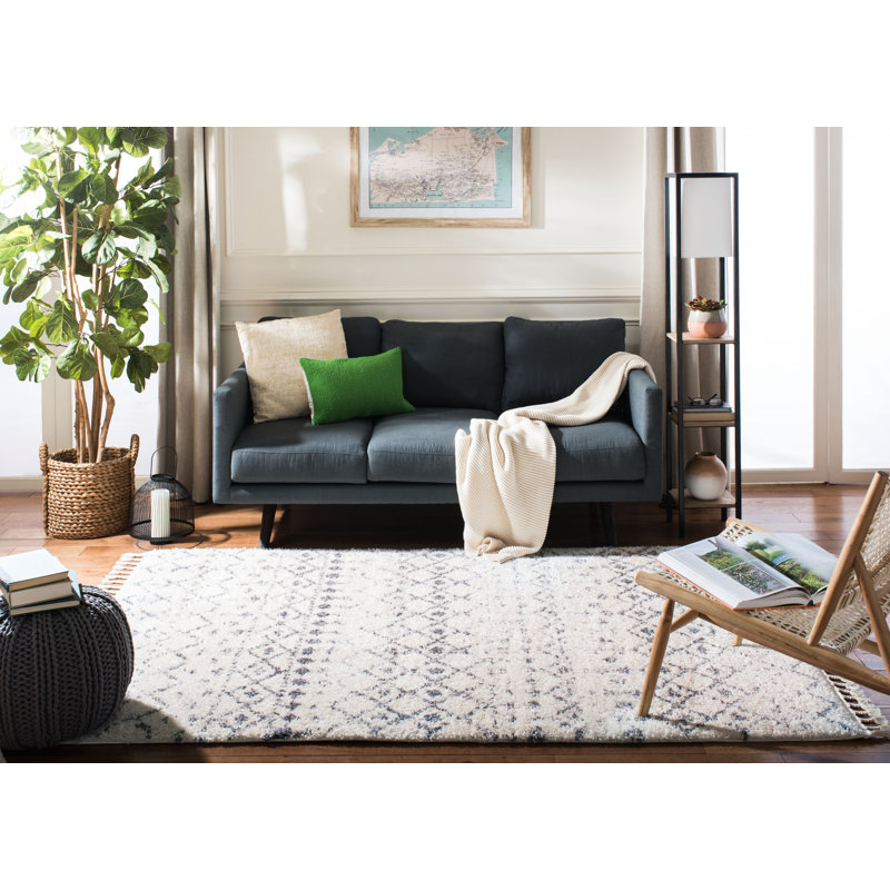 Tapis marocain Berber, Rectangle 5 pi 3 po x 7 pi 6 po