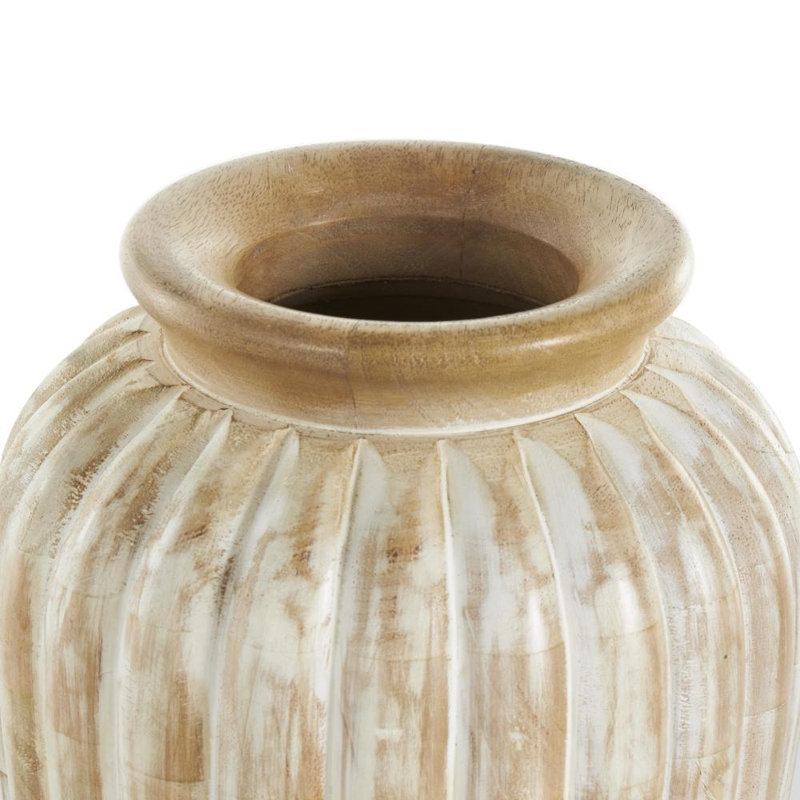Mango Wood Table Vase