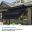 Dakota Fields 120cm W Polyester Cover Retractable Patio Awning-2008490662-2008490663
