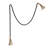 Paulownia Wood Bead Garland with Jute Tassels