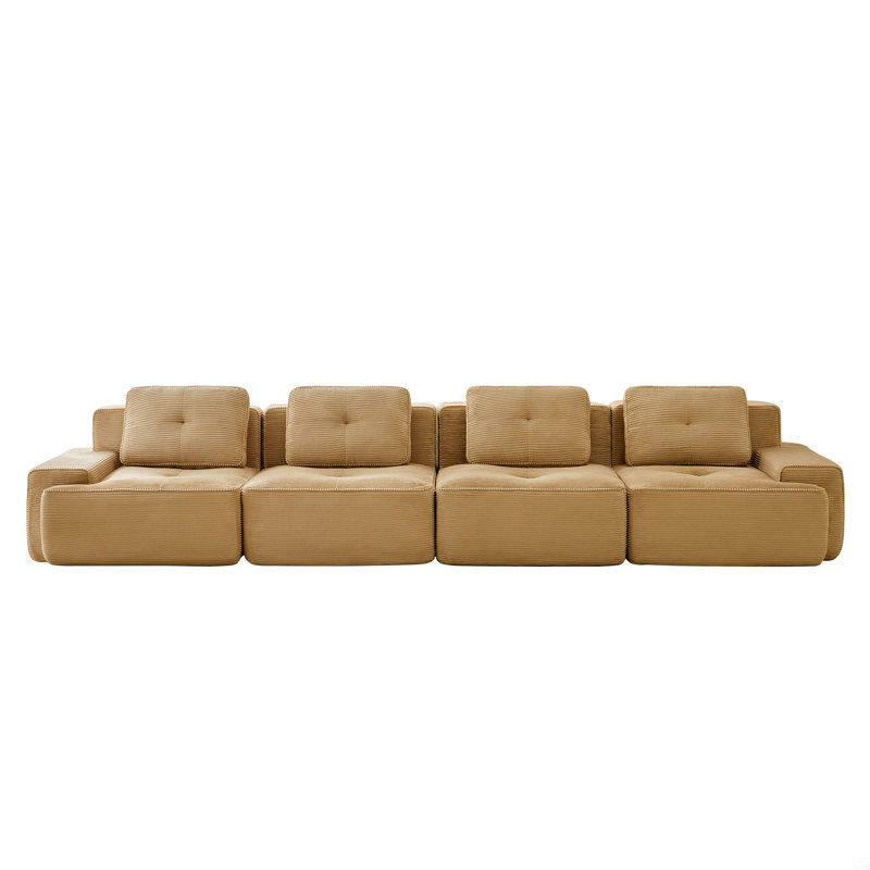 Canapé modulaire 153 "153", Brun