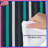Blue Black Stripes Comforter-128573972