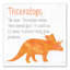 Art sur toile tricératops facts Mcallier