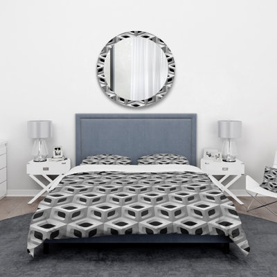 Modern & Contemporary Geometric Shapes Duvet Cover