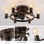 Ventilateur de plafond réversible 20,47 "avec ensemble d'éclairage et télécommande Farmhouse-632481694