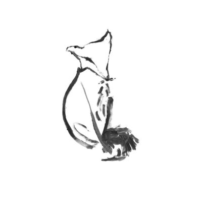 Leaning Fox I Print by Fern Cassidy