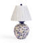 Lampe de table bleue et blanche Diana