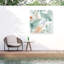 Toile pour l'extérieur «Tropical Welcome II» par Annie Warren-87945727