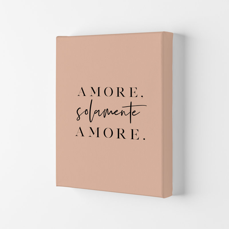 Amore Solamente Amore by Planeta444 - Print, No Framed, 42cm H x 30cm W x 1cm D