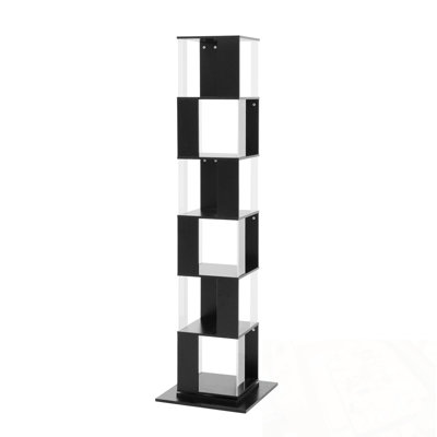 6 tier Rotating Bookshelf with sturdy base