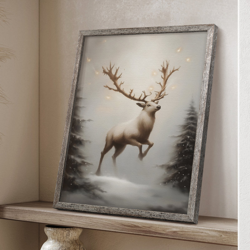 Art des Fêtes de Noël - série 2 - CEC XXVII, reproduction encadrée - bois massif, H 11 po x l 9 po