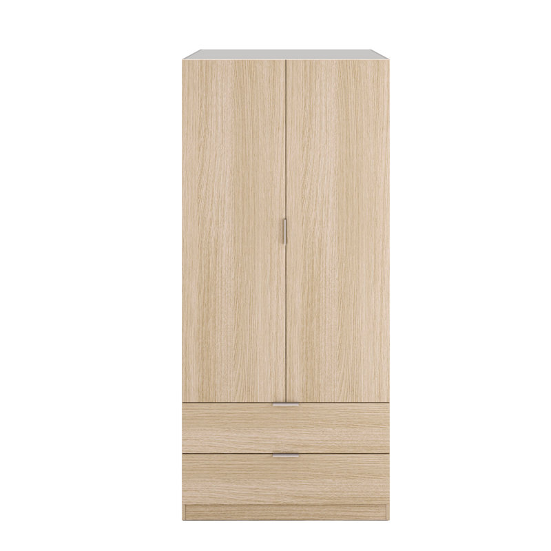 Delavan 2 Door Wardrobe, Oak