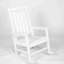 Ensemble de chaises berçantes toutes saisons avec table d'appoint, ensemble de chaises berçantes 3 pièces à texture de bois (comprend 2 chaises berçantes et 1 table)-1517420919