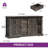 59" Farmhouse Sideboard Buffet Kitchen Cabinet with Storage, Sliding Barn Doors & Drawers-1529808511