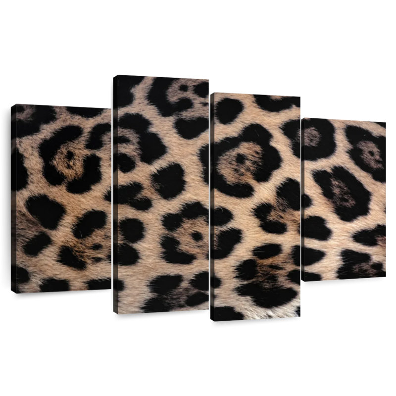Brampt Jaguar Fur, 22" H x 36" W