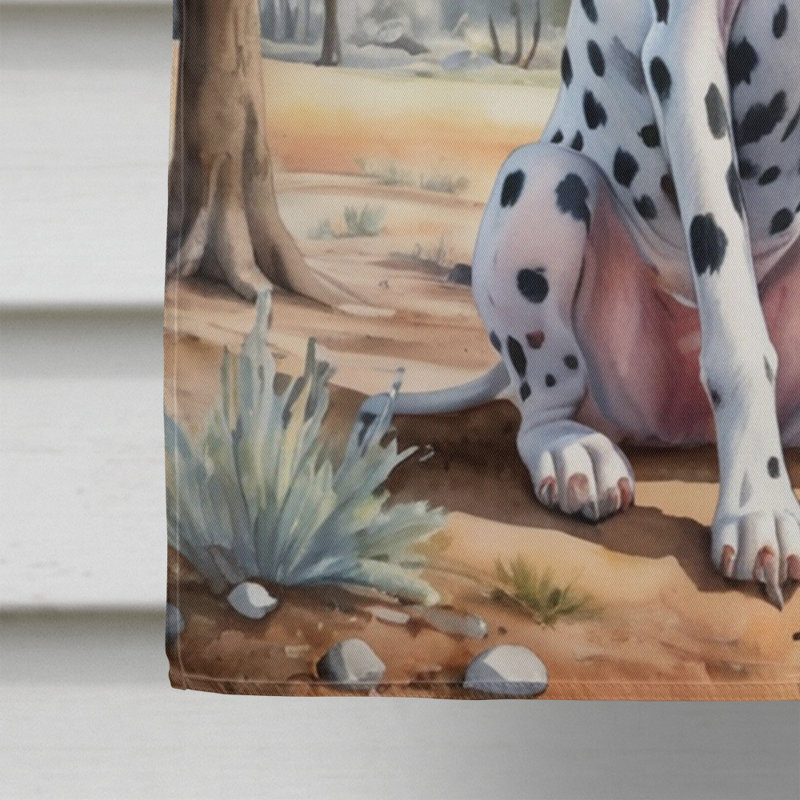 Drapeau Cowboy Welcome House, Dalmatien
