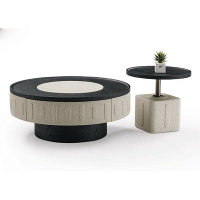 Ensemble de tables basses rondes Modern Modern