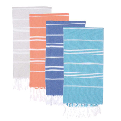 Ashly Turkish Cotton Beach Towel Set