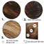 Impression sur toile «Brown Calm Current Spiral I - Abstract Spirals»-158517296-158517259