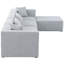 Canapé modulaire réversible de 144 po de large avec repose-pieds-759295620
