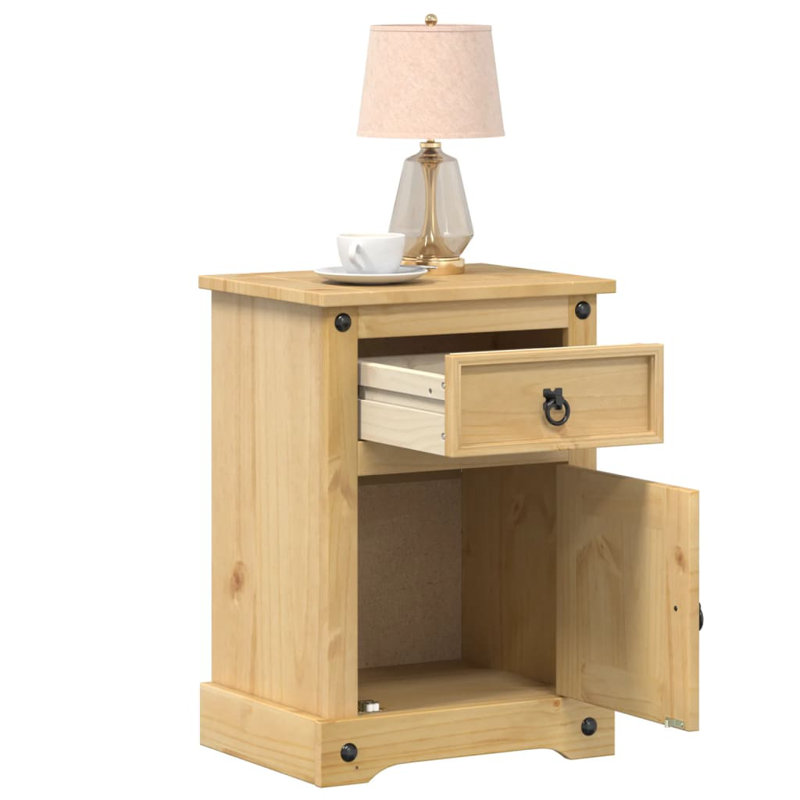 Perei 45 cm W Bedside Table