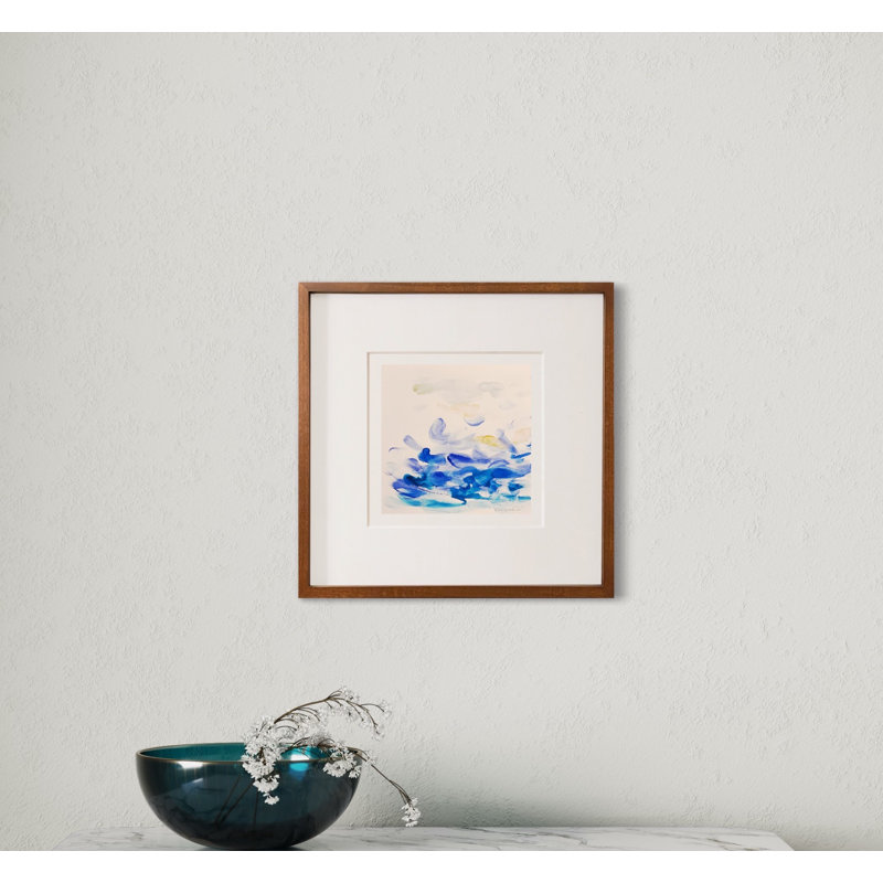 The Touch of Ocean No.1 by Fanyu Lin - Single Picture Frame Print