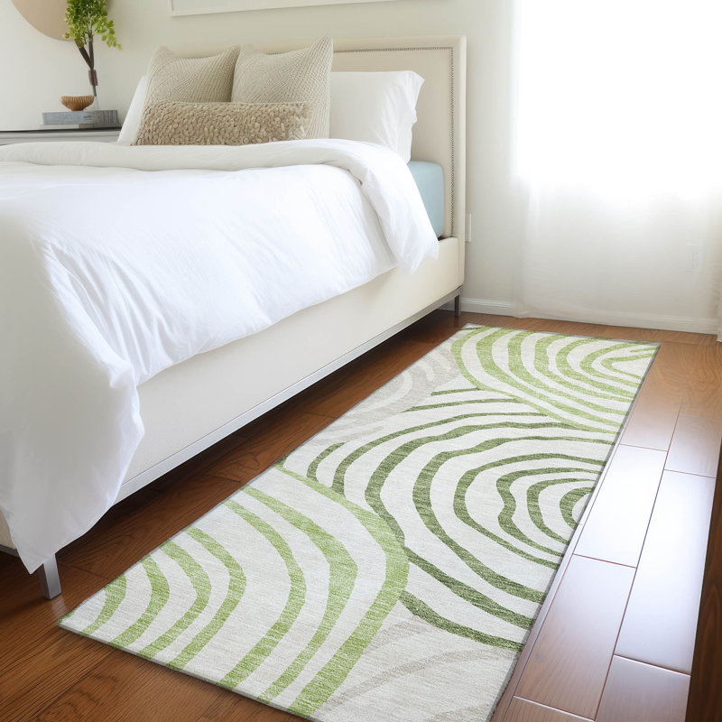 Leis Abstract Indoor Rug, Runner 2'3" x 7'6"
