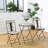 Octagonal 2 - Person 15.25'' Long Bistro Set