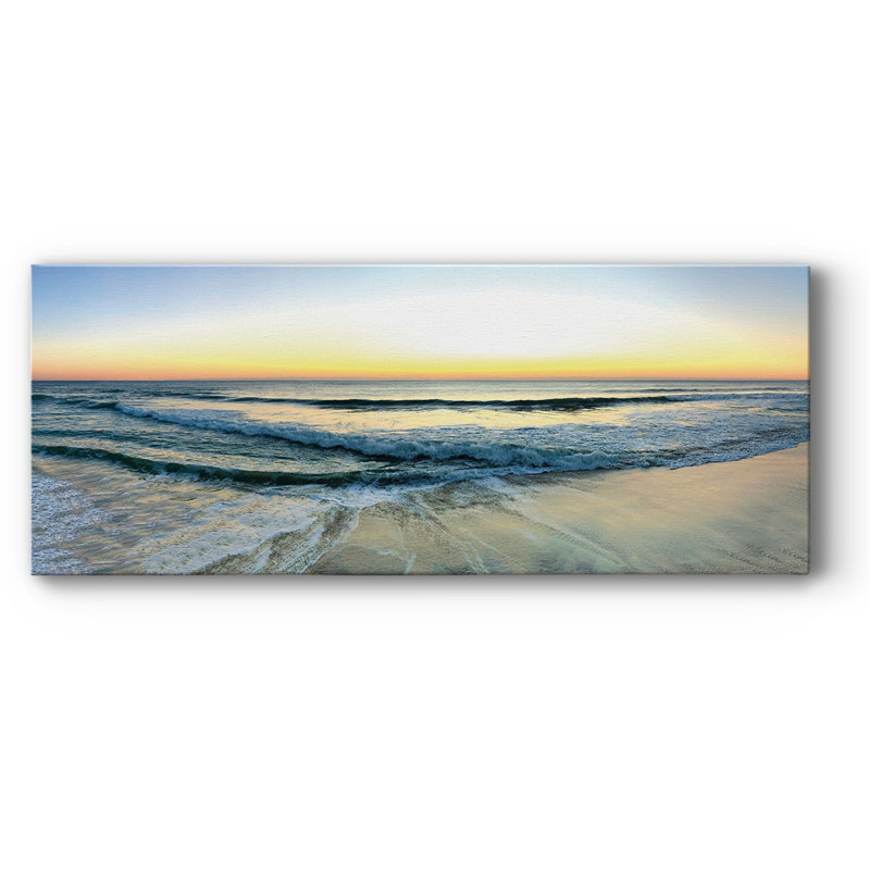 Lever de soleil à West End, H 12 po x l 30 po x P 1,5 po