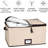Fabric Stemware Storage with Felt Dividers Included