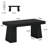 55" Home Office Desk with Double Pedestal, Simple Executive Desk-813280483