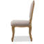 Chaise d'appoint rembourrée en lin Bart Anne