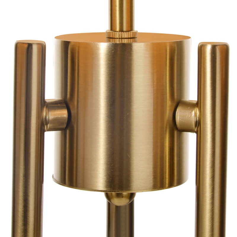 Glass Dimmable Sputnik Novelty Chandelier, 9.84" H x 19.68" W x 19.68" D, 3