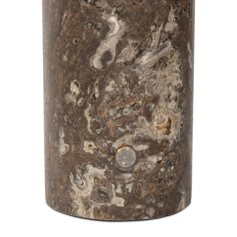 Zana Cordless Table Lamp, Antique Nickel