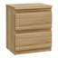 41.8cm W Manufactured Wood Bedside Table